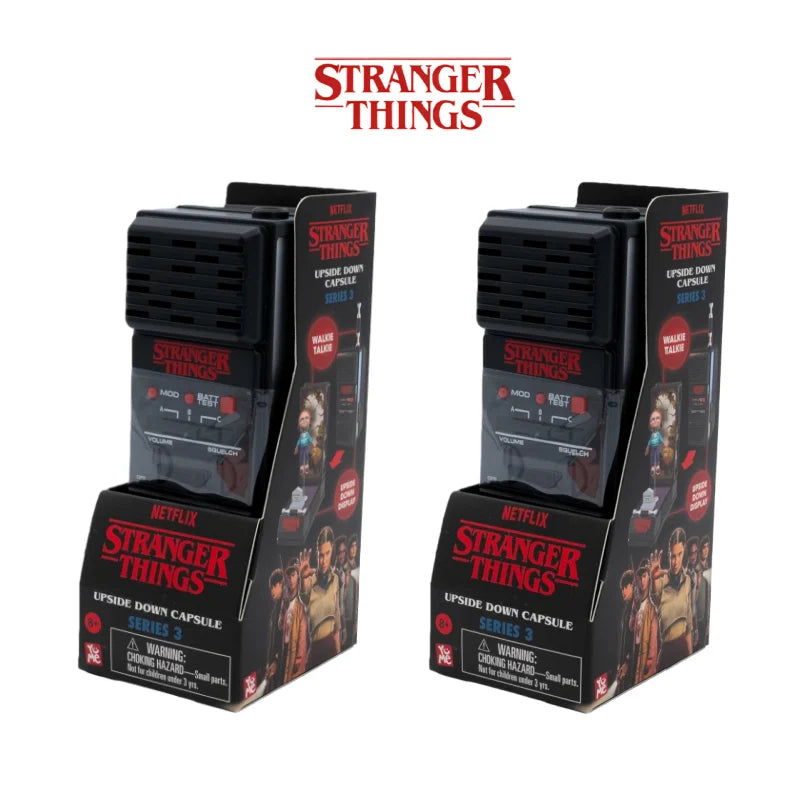 Stranger Things Upside Down Capsule Series 3 Blind Box Original Anime Figure Collectible PVC Model Max Eleven Merch Mystery Gift