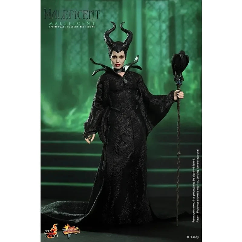 In Stock HotToys 1/6 MMS247 Maleficent Witch Angelina Jolie Action Figure Model Toy 12 Inches