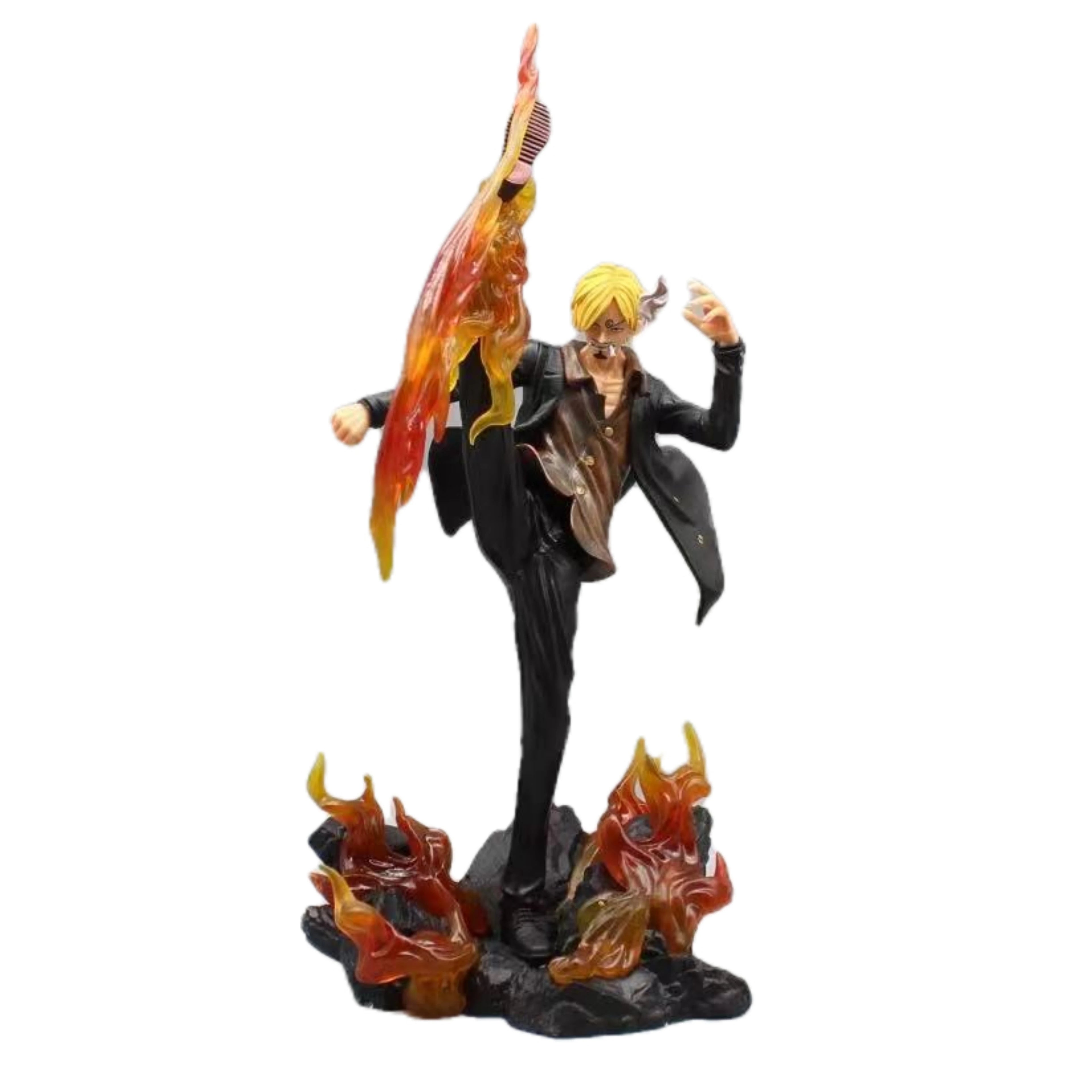 One Piece Animation 36cm Sanji Action Figure Demon Wind Feet Figurine Anime Collection Pvc Model Statue Dolls Kids Xmas Gift