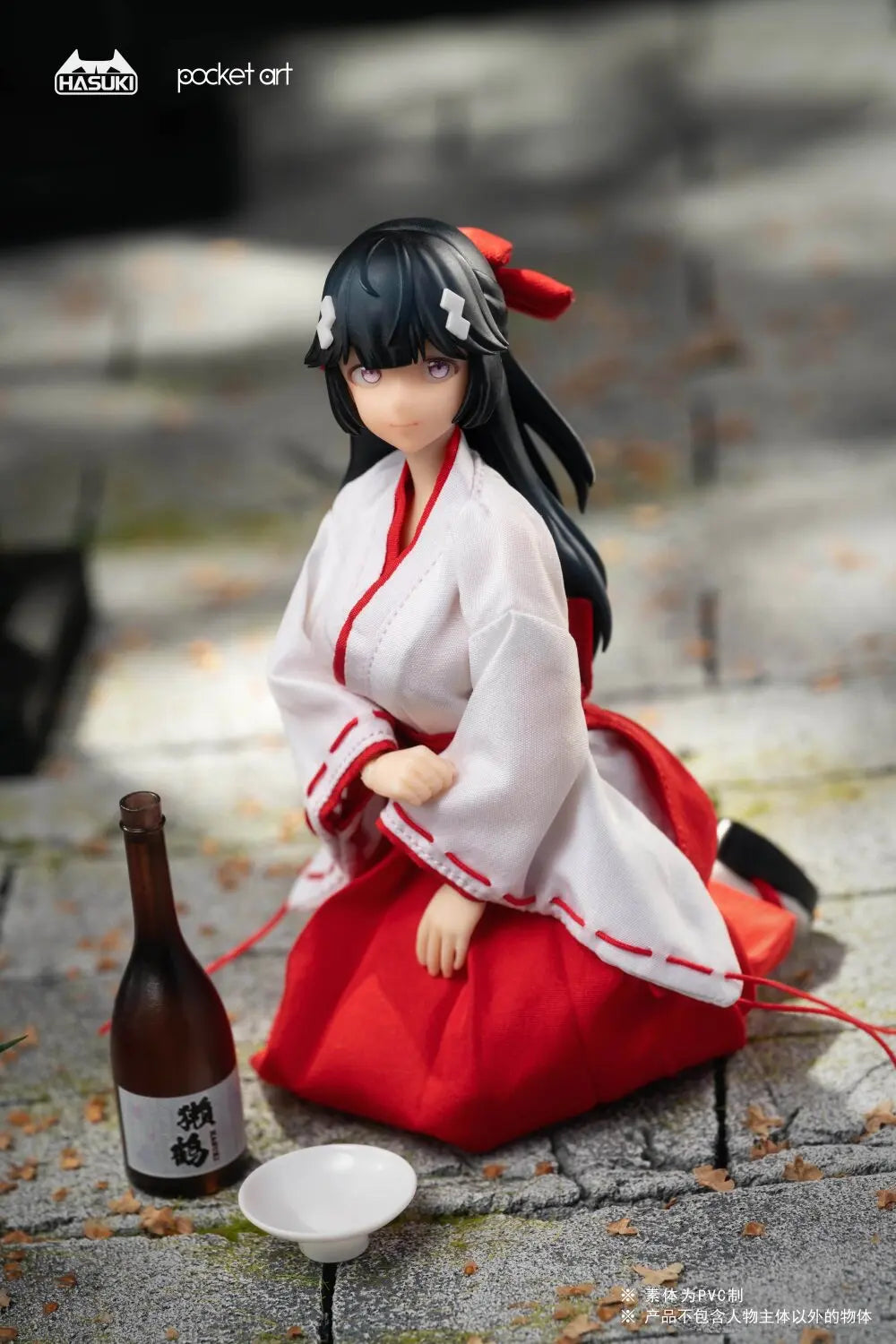PA005 1/12 Scale Exorcist Witch Tsubaki Action Figure Pocket art series NO.5 15.5cm Female Soldier Figurine Model Toy