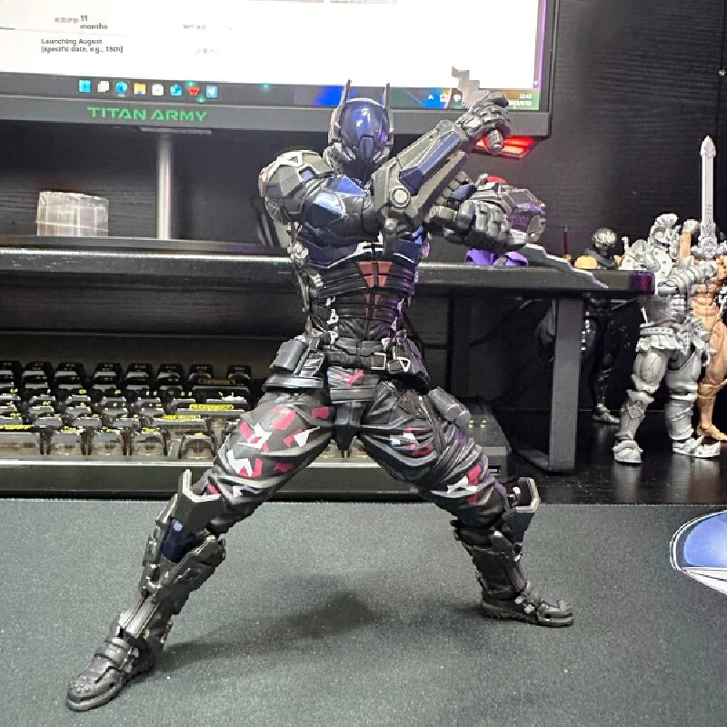 Amazing Yamaguchi Arkham Knight Red Hood Robin Jason Todd Figuarts Game Action Figure Model Toy Batman Collection Birthday Gifts