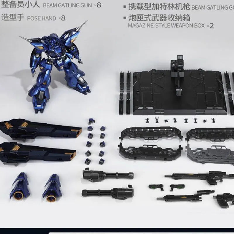 Ling Jie Mo Wan DRAKWAVEAssembly Model Kit Guochuang Mecha Anime Action Figures Model Robot Collection Toy Gift