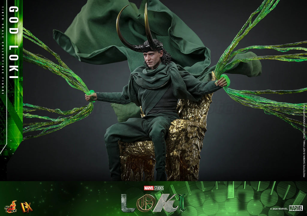 【MT】Hot Toys DX40 "Loki 2" God Loki 1:6 Scale Collectible Doll, Hair Transplant Version Gel Hair Version Model Toy