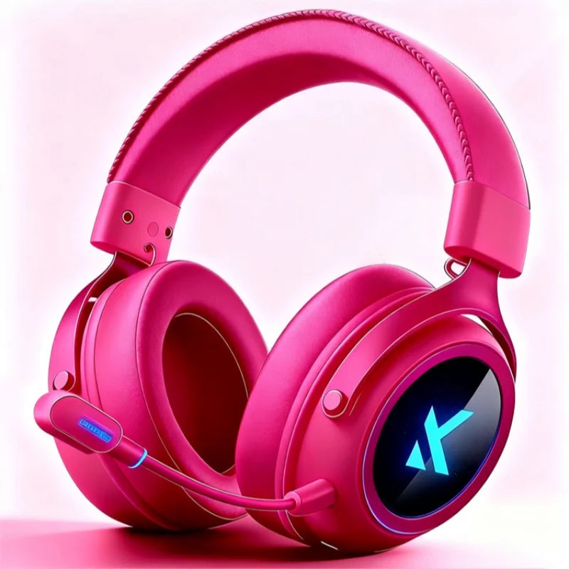 MCHOSE X9 Wireless Headworn Game 7.1 Headset Bluetooth 2.4G Three Mode E-sports Noise Reduction Headset Headset FPS for Gifts