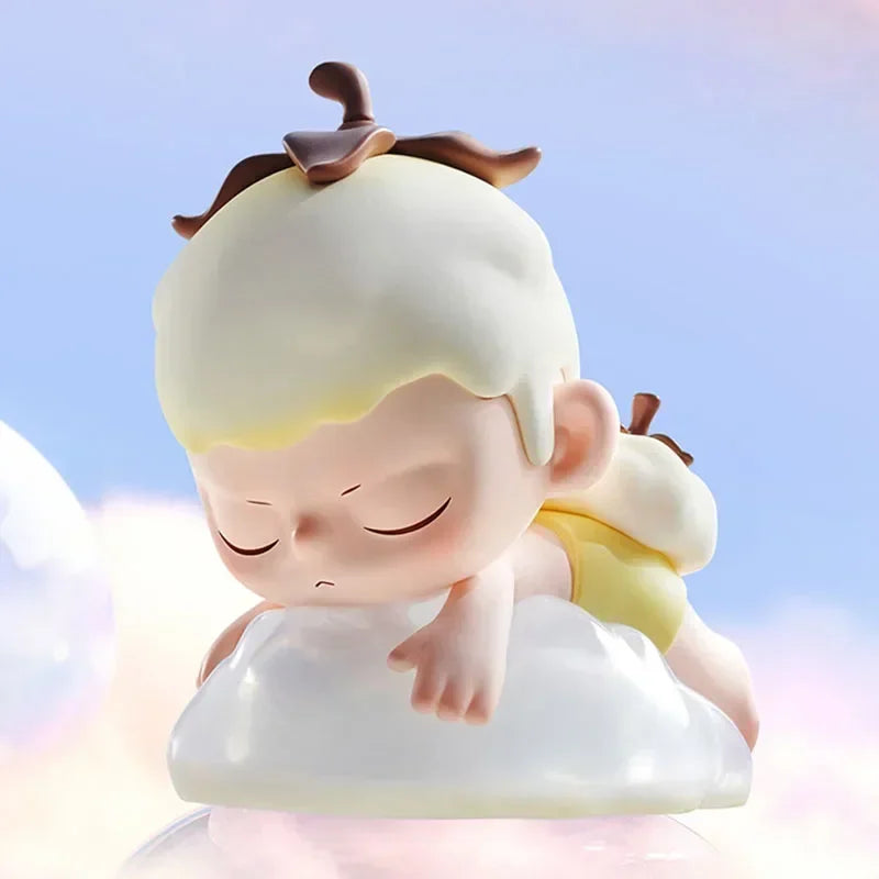 POPMART KUBO Breathing In Series Mystery Box Anime PVC 100 % Original Actionfigurensammlung Modell Desktop-Ornamente Puppenspielzeug