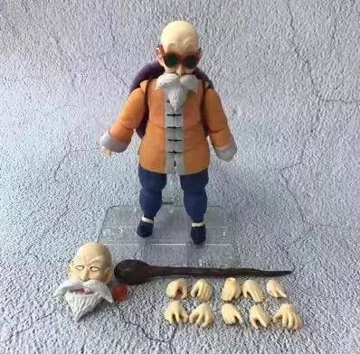 In Stock BANDAI 100% SHF Dragon Ball Kame Sennin Anime Action Collection Figures Model Toys Figura PVC Gift SSWW