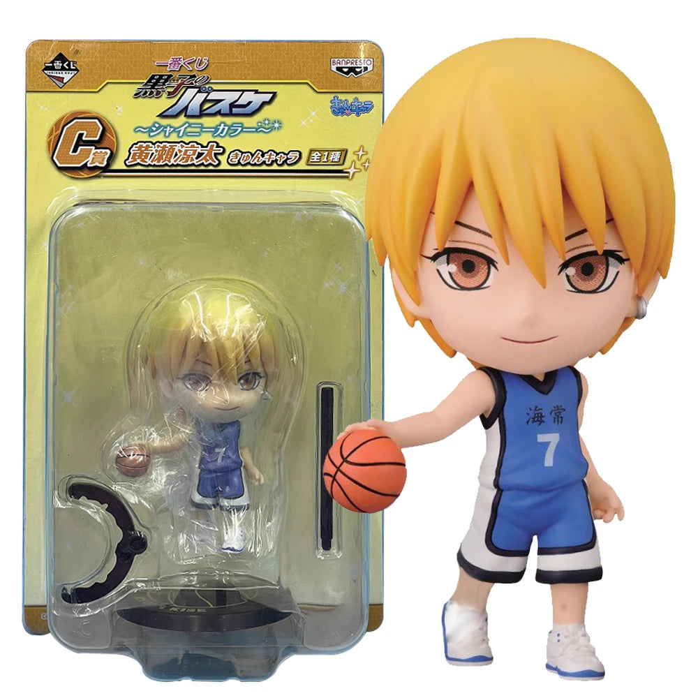 10CM Anime Kuroko's Basketball Kagami Taiga Figure Standing Kise Ryouta Model Toy Gift Collection Aciton Figure Set Doll