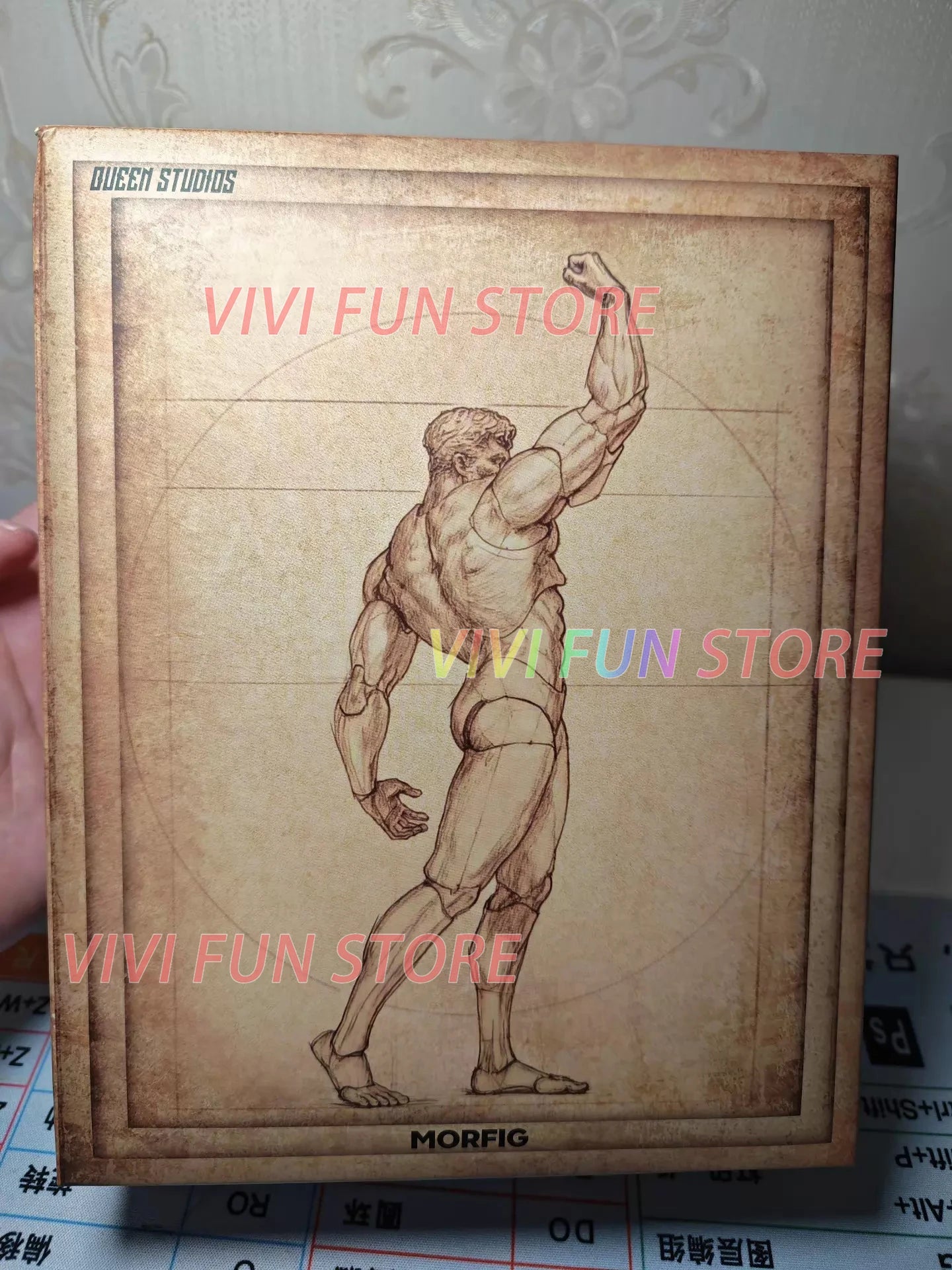 In Stock INART MORFIG Blank Male Body 1/12 Action Figure(BlankBody-01) Movability Model Toys QUEEN STUDIOS WF