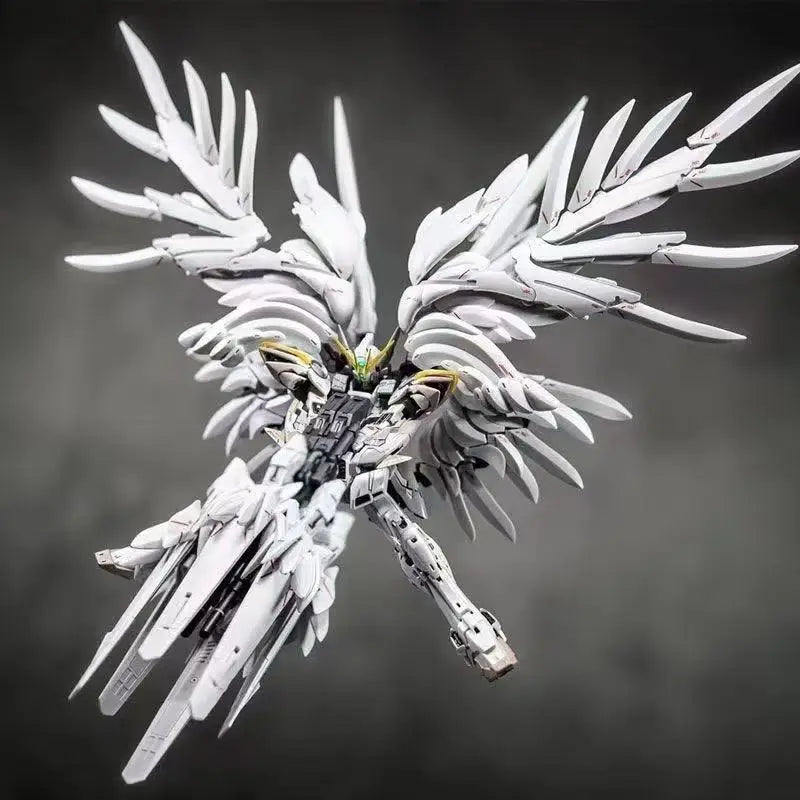 Daban 8827 Wing Zero Snow White In Stock Mg 1/100 Xxxg-00ysw Assembly Model Kit Toy Alloy Skeleton Robot Plastic Gifts