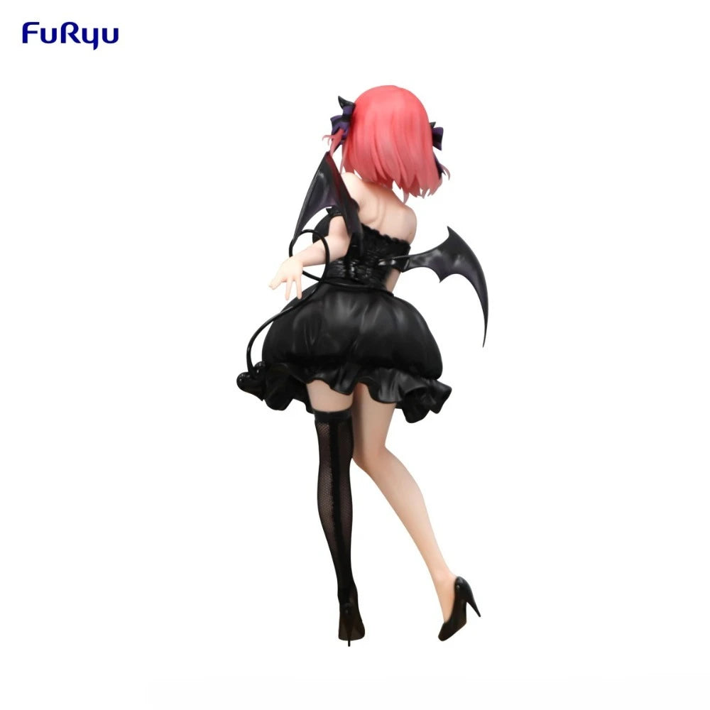 In Stock FuRyu Original Genuine BiCute Dark Figure TV Anime The Quintessential Quintuplets Nakano Nino 24cm Model Toys Xmas Gift