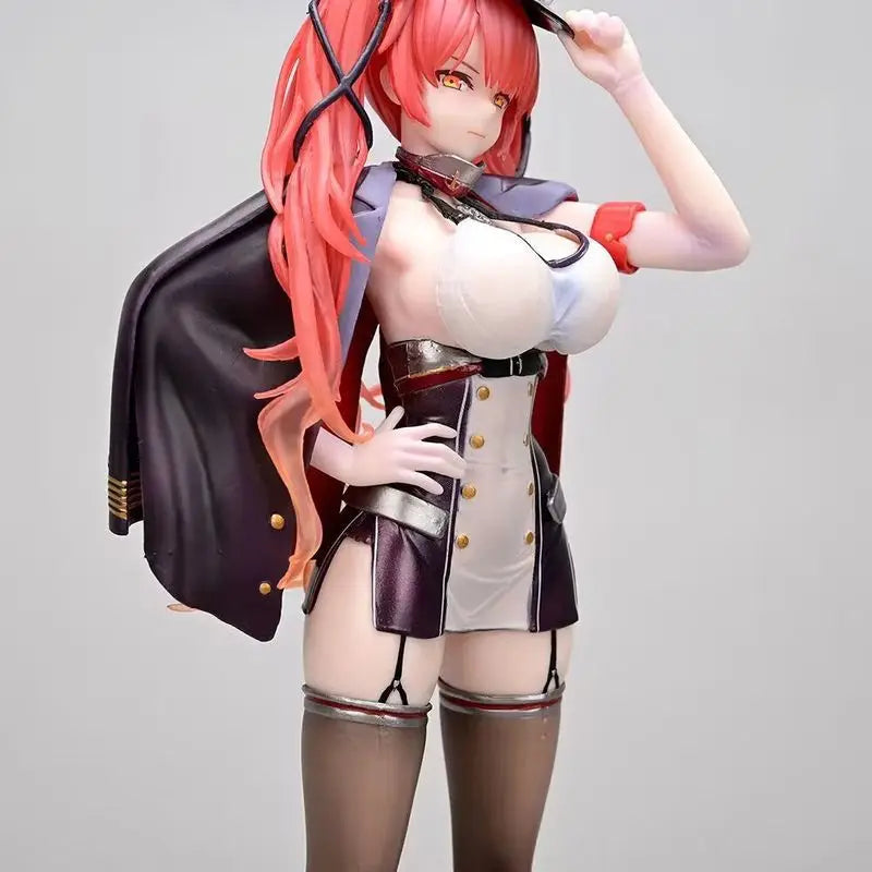 Ship Girl Honolulu Stehende Haltung Hübsches Mädchen Serie Handgefertigte Ornament-Actionfigur Männliches Geschenkset in Farbbox Sammlermodell