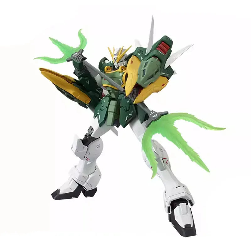 Bandai Original Gundam Model Kit Anime Figure PB MG 1/100 Altron Gundam EW Action Figures Toys Collectible Gifts for Children