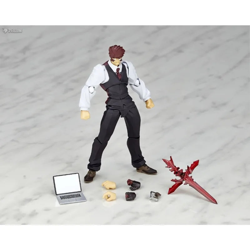Kaiyodo Productions 1/14 Finished Remolmini Series Blood Boundary Front Anime Klaus V. Reinhertz/Zap Renfre Character Models