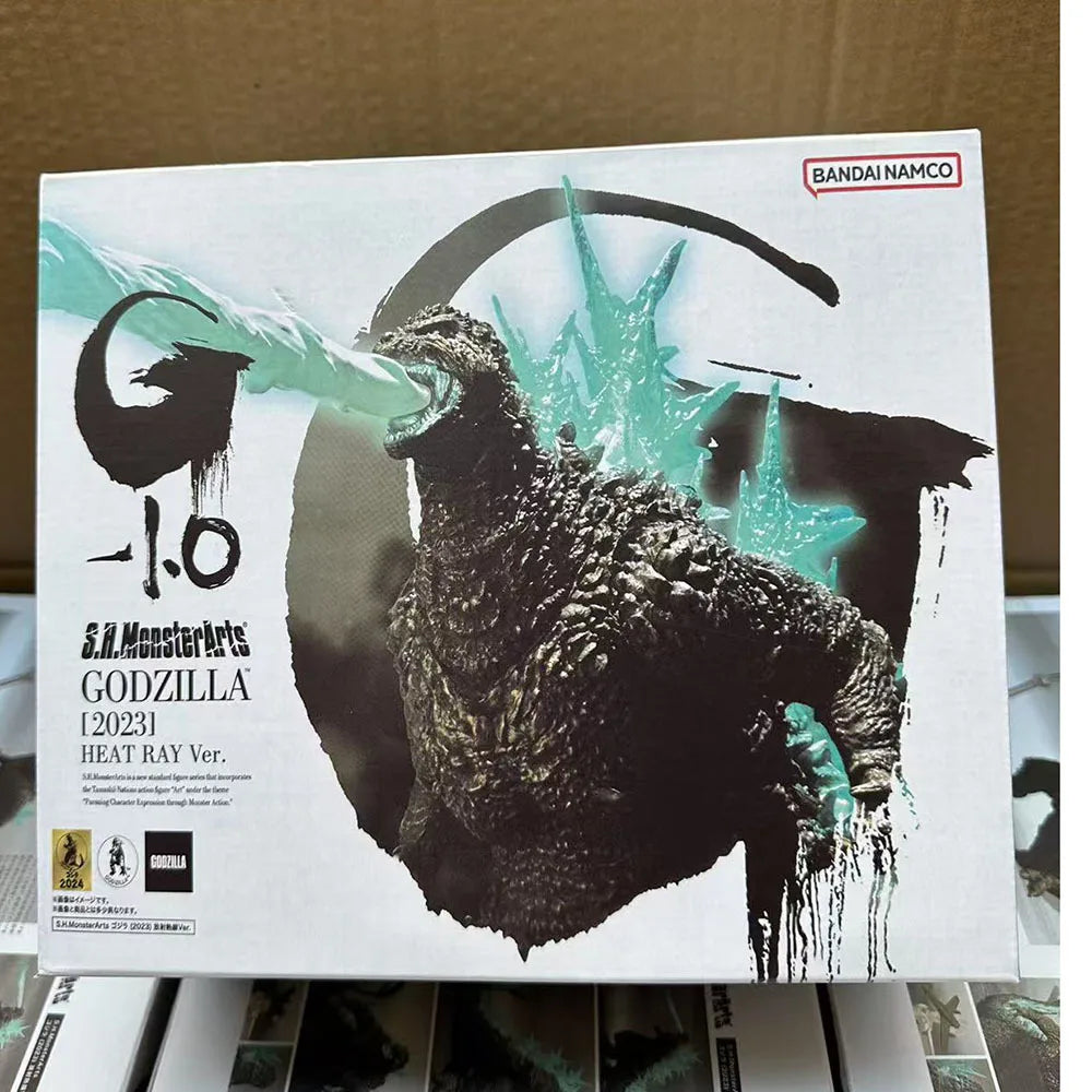 Blue S.H.MonsterArts Godzilla -1.0 2023 Anime Figure Godzilla Action Figure Model Toys Joint Movable Doll Room Ornament Gift