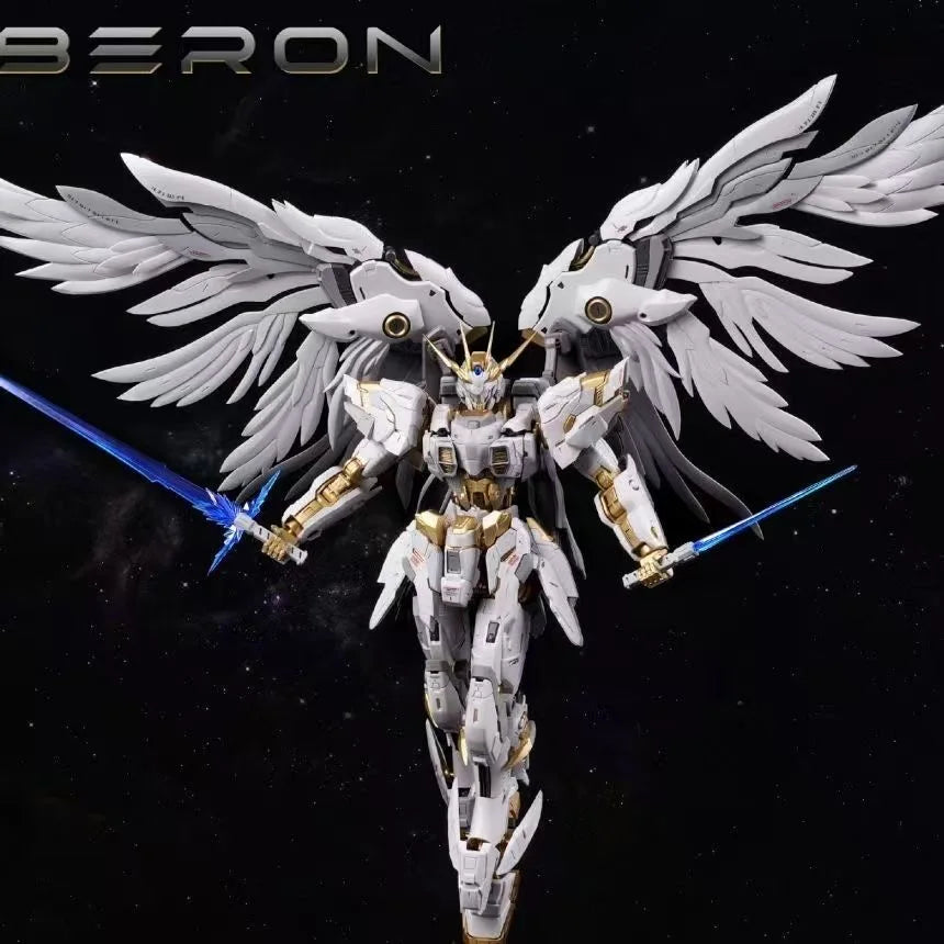 In stock Nuclear Industry 1/100 Tianwei Oberon Guochuang Mecha Assembly Model Snow White