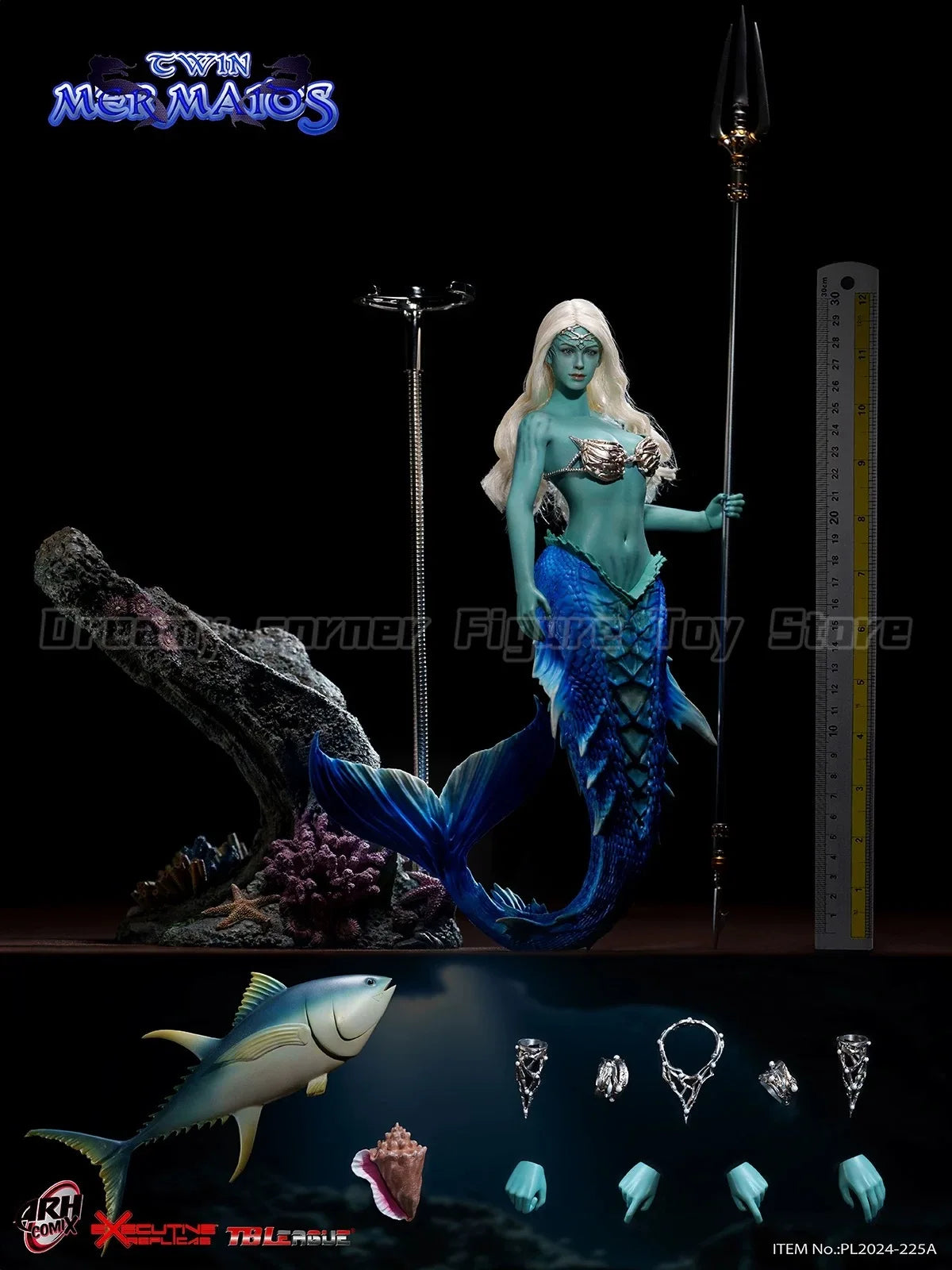 【In Stock】TBLeague PL2024-225A PL2024-225B Mermaios 1/6 Action Figure Collection