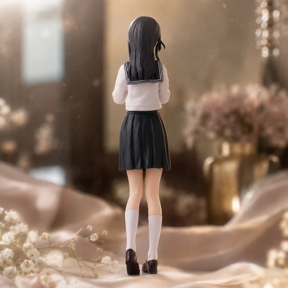 1pc 18cm/7.09in Anime Girl Figure PVC Statue Action Figure Collectible Model Desktop Ornament Car Decoration Display Toys Gifts