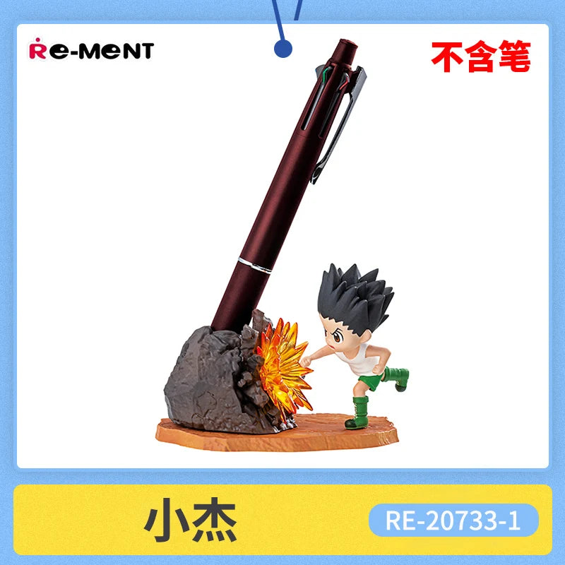[In Stock] Genuine Anime Toy Hunter × Hunter Desktop Collection Gon · Freecss Killua Zoldyck Figure Model Ornament Toy Boy Gift