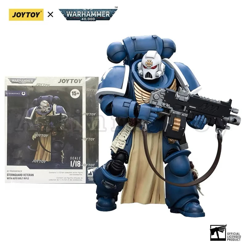 JOYTOY 1/18 Action Figure The Horus Heresy 40K Ultra Squads & Mechas Lieutenant Titus Anime Military Model