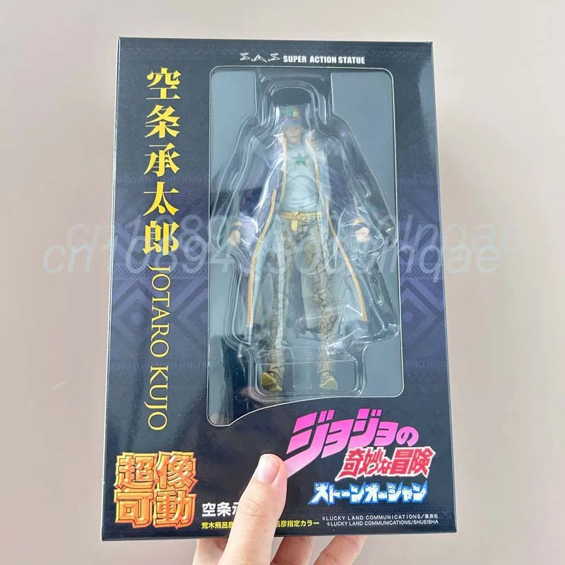 Jojo's Bizarre Adventure Figrue Jotaro Kujo Action Figure Collection Model Toys Room Ornament Gift For Kids