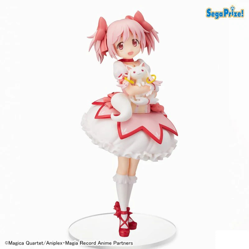 In Stock SEGA Kaname Madoka Tamaki Iroha Anime Puella Magi Madoka Magica Kawaii Action Figure Anime Model Collectible Toys 24Cm