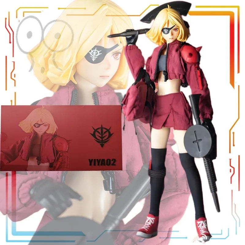 Brand New Spot Goods Yiya Model Play Original 1/6 Movable  Series Haman Karn Anime Action Figure Model Toys Model Gifts for Boys