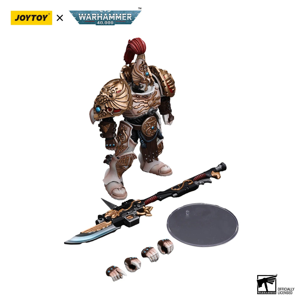 [IN-STOCK] JOYTOY Warhammer 40K 1/18 Action Figures Adeptus Custodes Solar Watch Anime Collection Model Toys