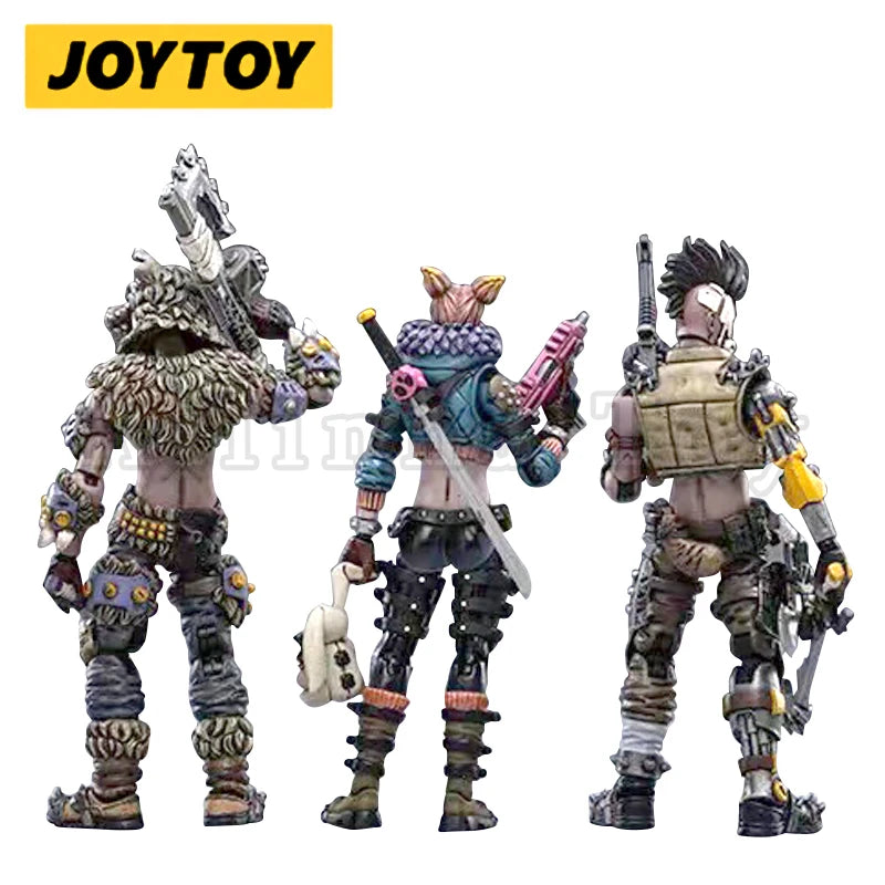 JOYTOY 1/18 Action Figure (3PCS/SET) The Cult Of San Reja Ailie Jack Neil Anime Model Toy For Gift
