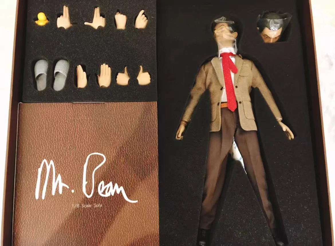 Original Genuine ZCWO Mr. Bean Movie Star MR BEAN 1/6 Action Figure Model Toy Gift Collection Statue Ornaments