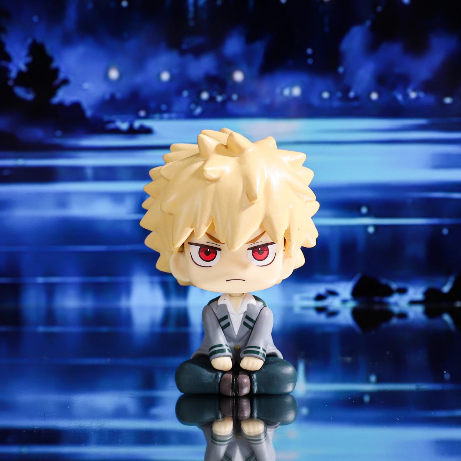 My Hero Academia Q-version Green Valley Kyoji, Bozu Hoshigami, Honjo Kyouko, Zanji, Taichi, Handicraft Model Set for Decoration