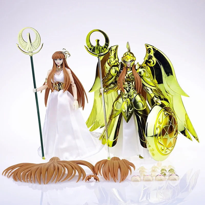 In Stock JM.MST Saint Seiya Myth Cloth Athena Saori Kido God Cloth with Casual Knights of the Zodiac Anime Action Figure Toys