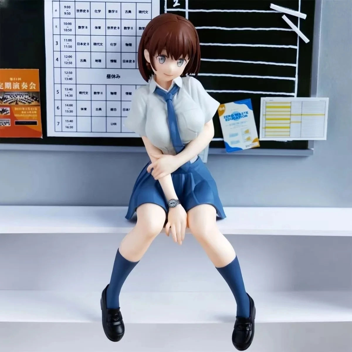 Tawawa в понеделник Аниме Фигурки Ai-chan Кукла Екшън Фигурка PVC Модел Сладка Декорация Колекция J-chan Фигурки Играчки Подарък за рожден ден