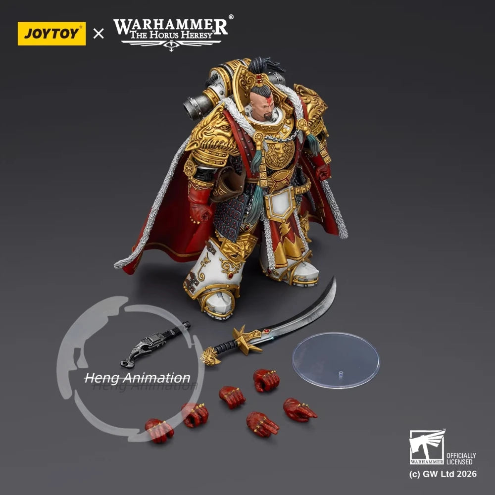 JOYTOY Dark Source 40K 1/18 White Scars Chapter Jaghatai Khan JT03363 Articulated Cool Action Figure Collection