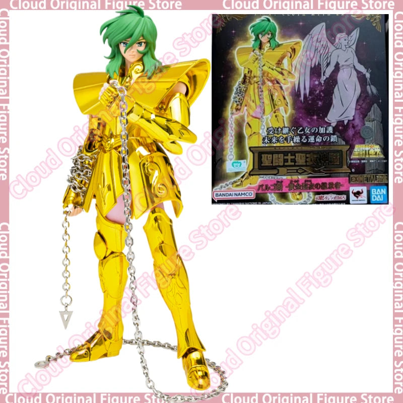 In Stock 100% Original BANDAI SPIRITS Myth Cloth EX Saint Seiya Virgo Shun Action Figure Model Collection Doll Toy Gift