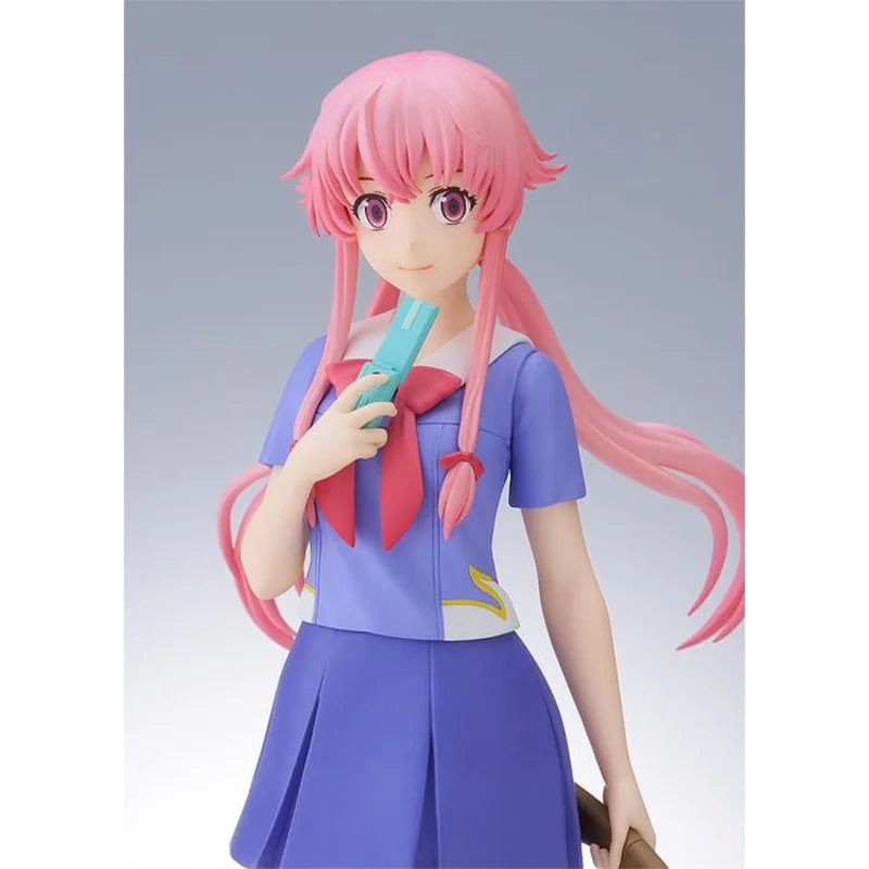 Original GSC Pop Up Parade Future Diary Pop Up Parade Yuno Gasai Yuno Gasai Limited Ver. Anime Figures Model Customized Gifts