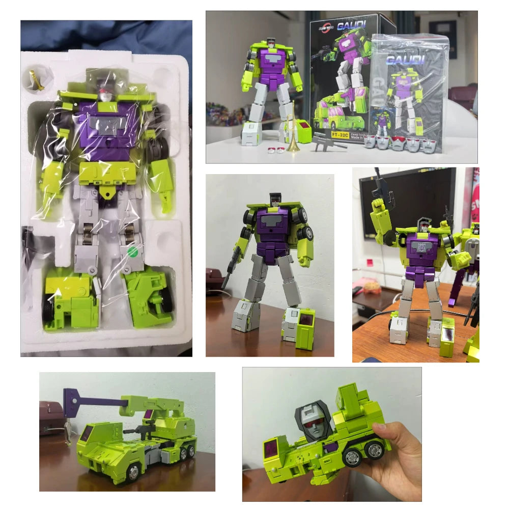 In Stock Fanstoys FT-32C FT32C GAUDI Devastat Hook Anime Action Figure Combination Transformation Toy Model