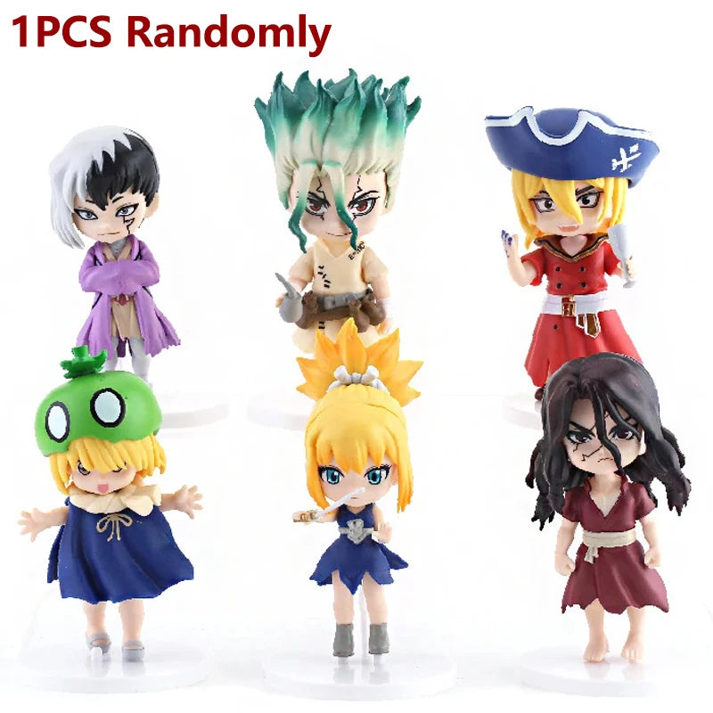 20cm Dr.STONE Anime Figure Ishigami Senkuu Action Figure #1262 Dr.STONE Senku Ishigami Figurine Collectible Model Doll Toys Gift