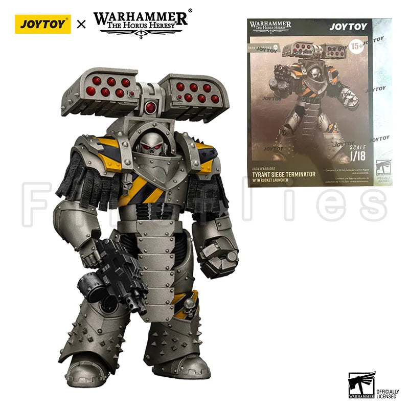 [Pre-Order]JOYTOY 1/18 Action Figure The Horus Heresy Iron Warriors Tyrant Siege Terminator Re-issue Version Anime CollectionToy
