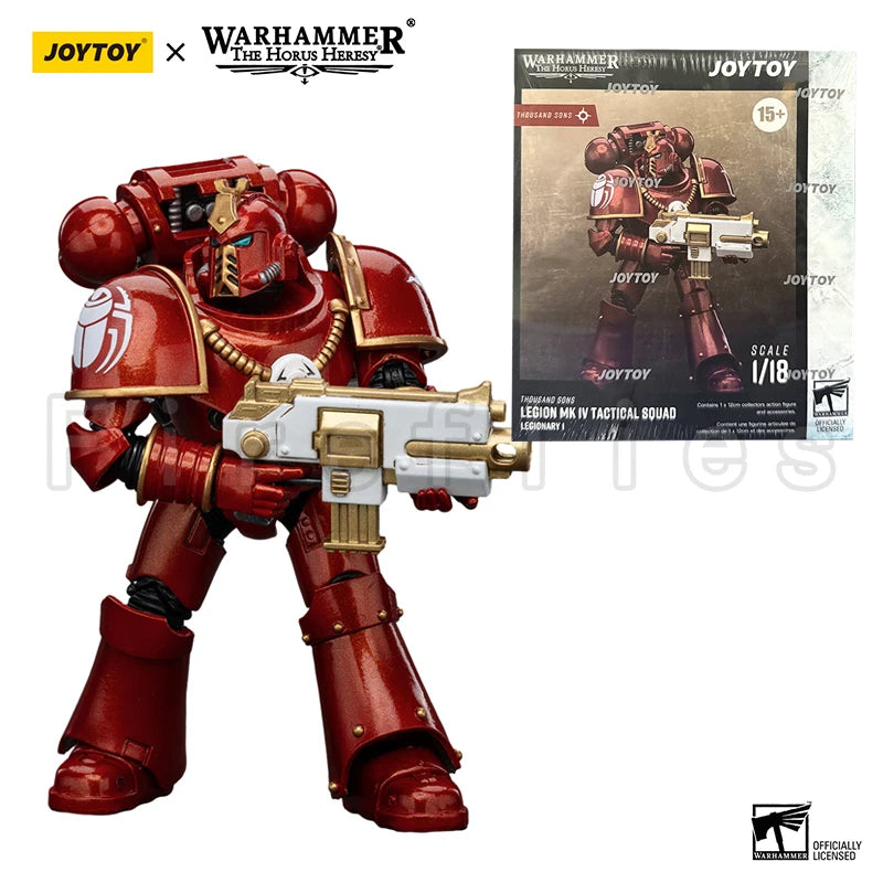 1/18 JOYTOY Action Figure The Horus Heresy Thousand Sons Legion MK IV Tactical Squad Khenetai Occult Cabal Librarian Consul