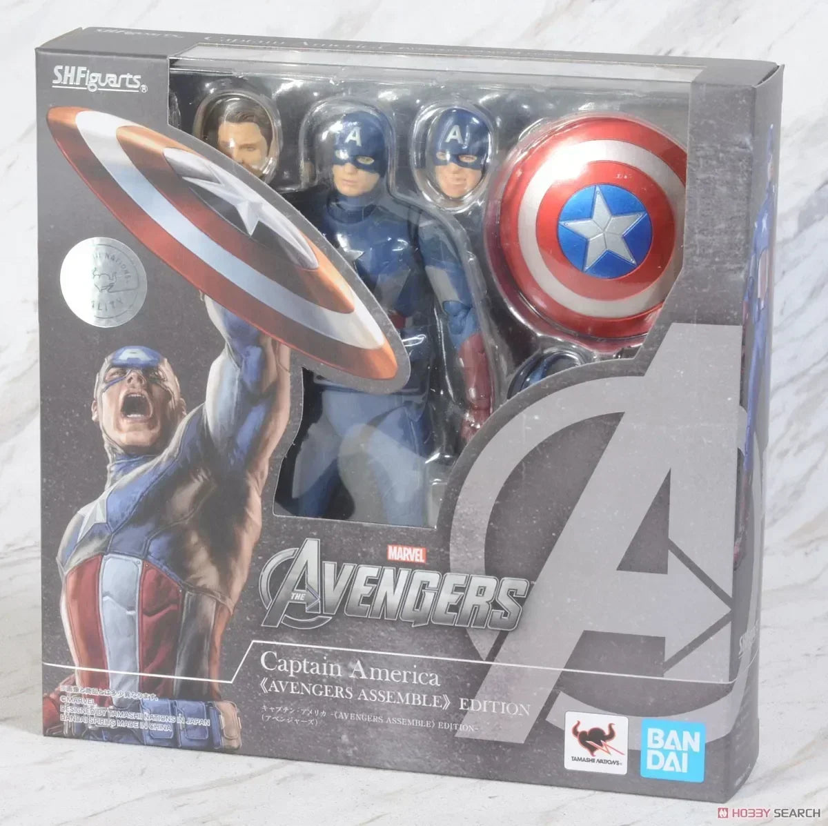 Bandai Shf Marvel Avengers Endgame Edition Captain America Iron Man Mk6 Thor Hulk Action Figure Collectible Gift Toy【In Stock】