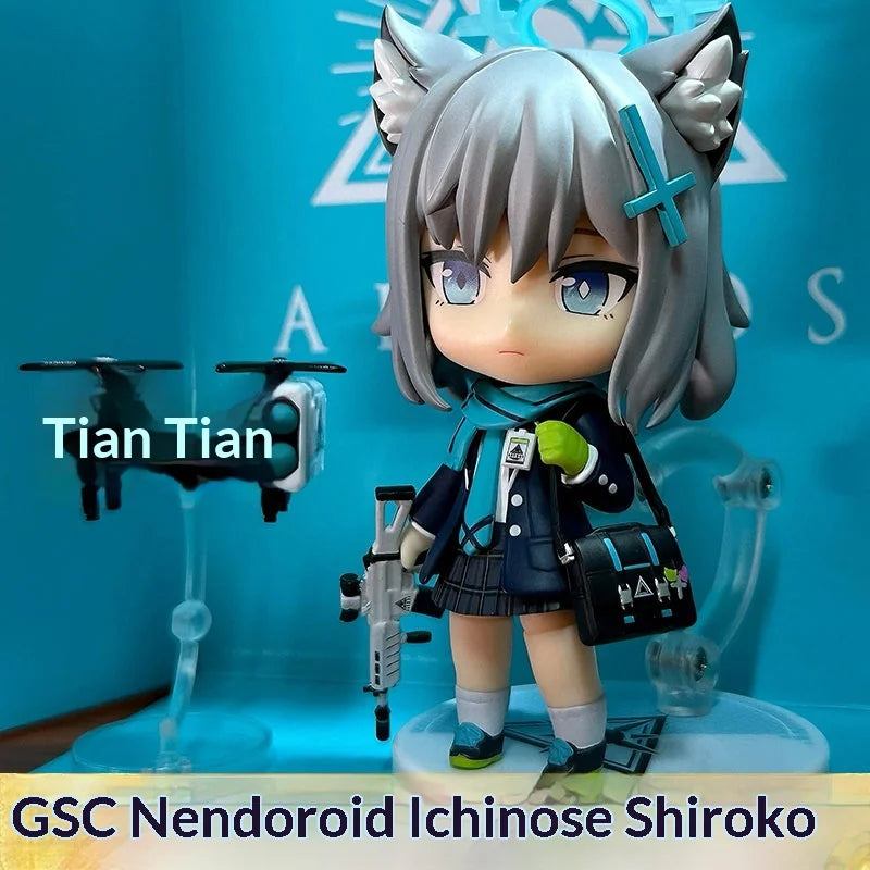 New 2265 Blue Archive Sunaookami Shiroko Anime Figure Noodle Stopper Arona Action Figure Ichinose Asuna Figurine Model Doll Toys