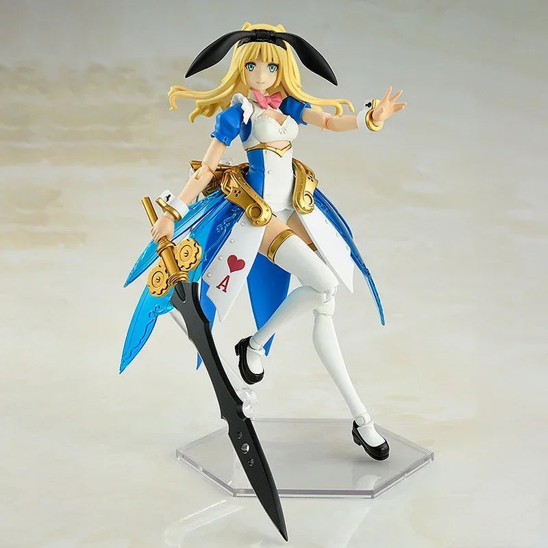 Genuine Mobile Suit Girl Action Figure Plamax Guilty Princess Maidroid Alice Movable Model Anime Action Figure Toys for Children