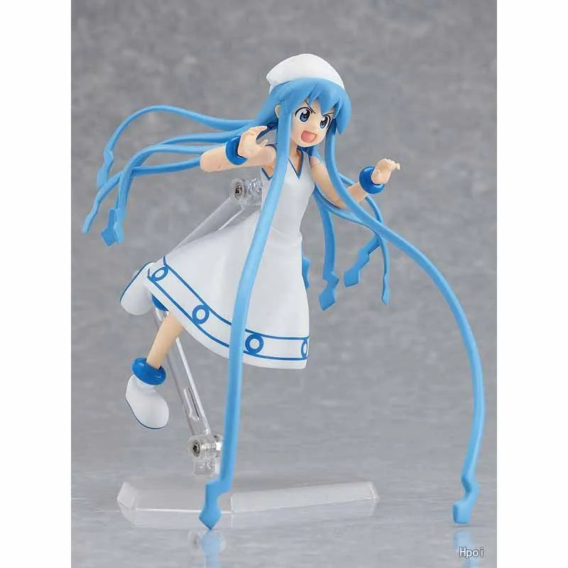 Authentic Ika Musume Collectible Figure 120mm Movable Proportional Model PVC ABS High Quality Anime Character Toy for Fans
