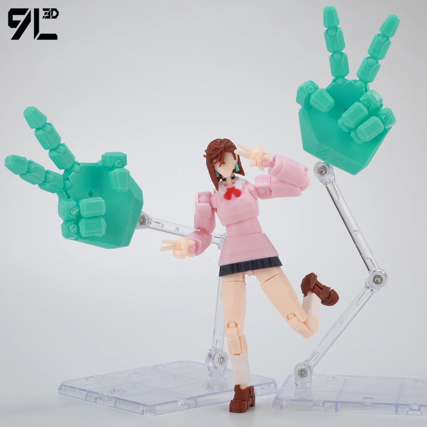 9LToyWodu Dandadan Limited Edition Puppe Anime Figur Spielzeug Modell Momo Ayase Design für Geschenk Anime Stressabbau Dekompression T13