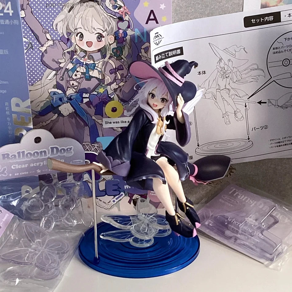 19 см Аниме Скитащата вещица: Пътешествието на Илайна Илайна PVC екшън фигурка Модел играчки за деца парти подаръци