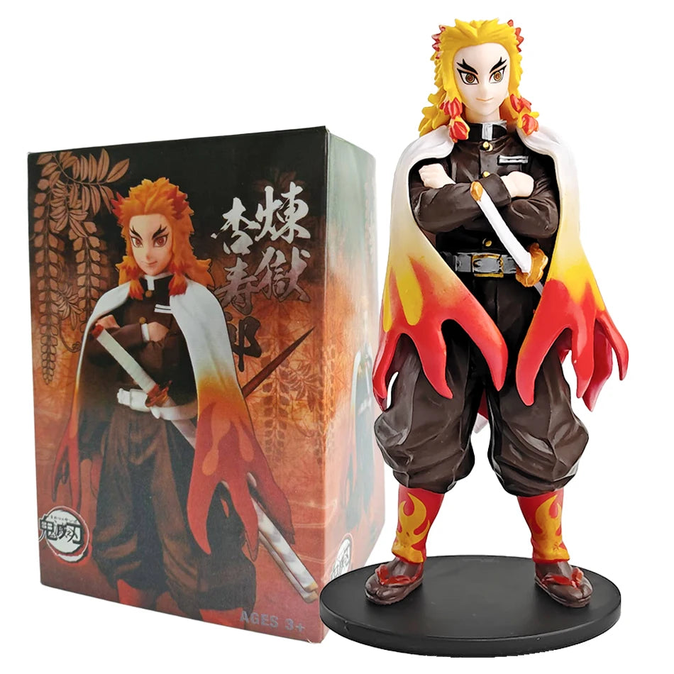 Hot Anime Demon Slayer Kimetsu no Yaiba Figure Kamado Tanjirou Action Figure Agatsuma Zenitsu Nezuko Warrior PVC Model Toys