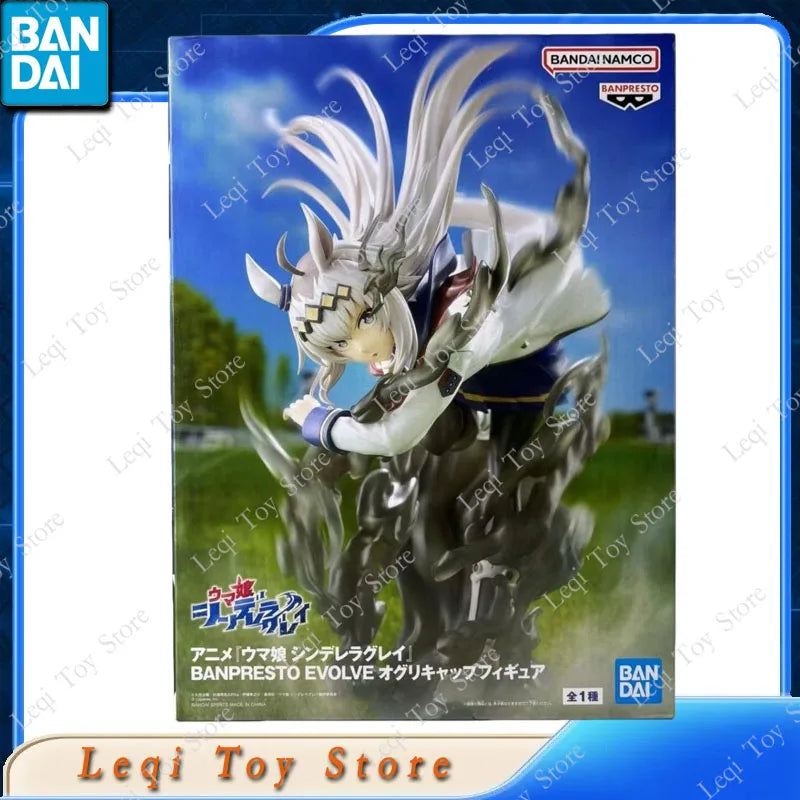 Bandai Original Genuine BANPRESTO EVOLVE Tamamo Cross Oguri Cap Action Anime Figures Toys Boys Girls Kids Gift Model Ornaments