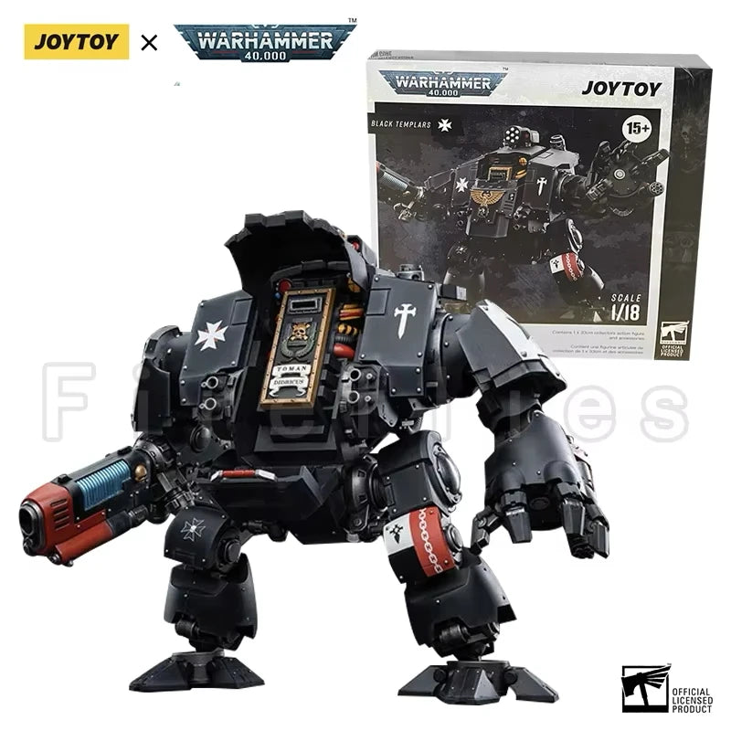 1/18 JOYTOY Action Figure 40K Black Templar Figures And Mecha Anime Collection Model Toy