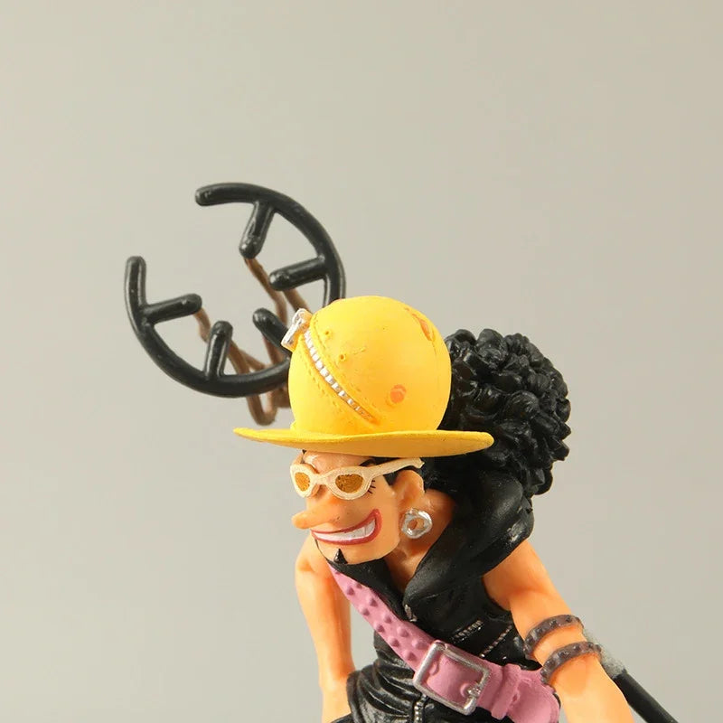 Bandai Zoro Luffy Nami Robin Ace Sanji DXF Figurine Toys PVC Action Model Brook Katakuri Collection Doll Toy