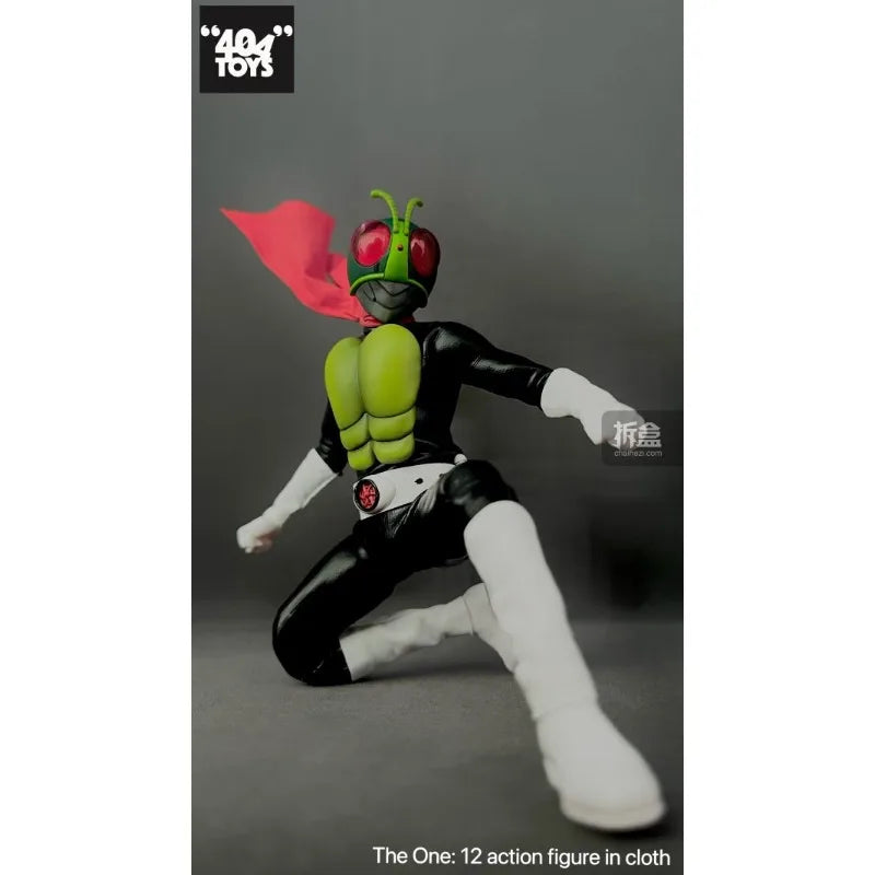 404TOYS Original Kamen Rider1\12 Series Yuanzu Insect Warrior\Spider Monster Anime Action Figure Model Toys Gifts Fo Boys